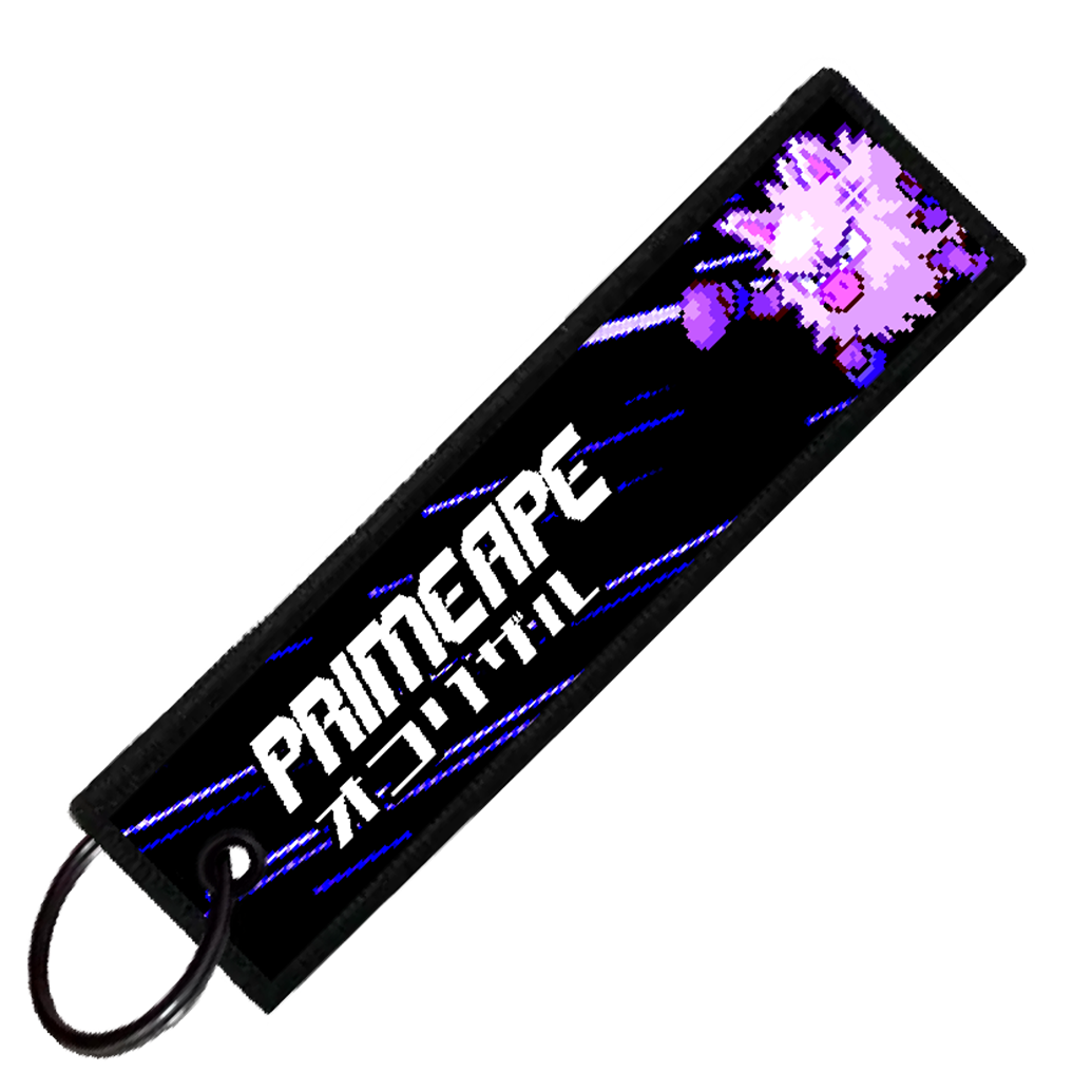 "JAPANESE PRIMEAPE" CUSTOM KEY TAG