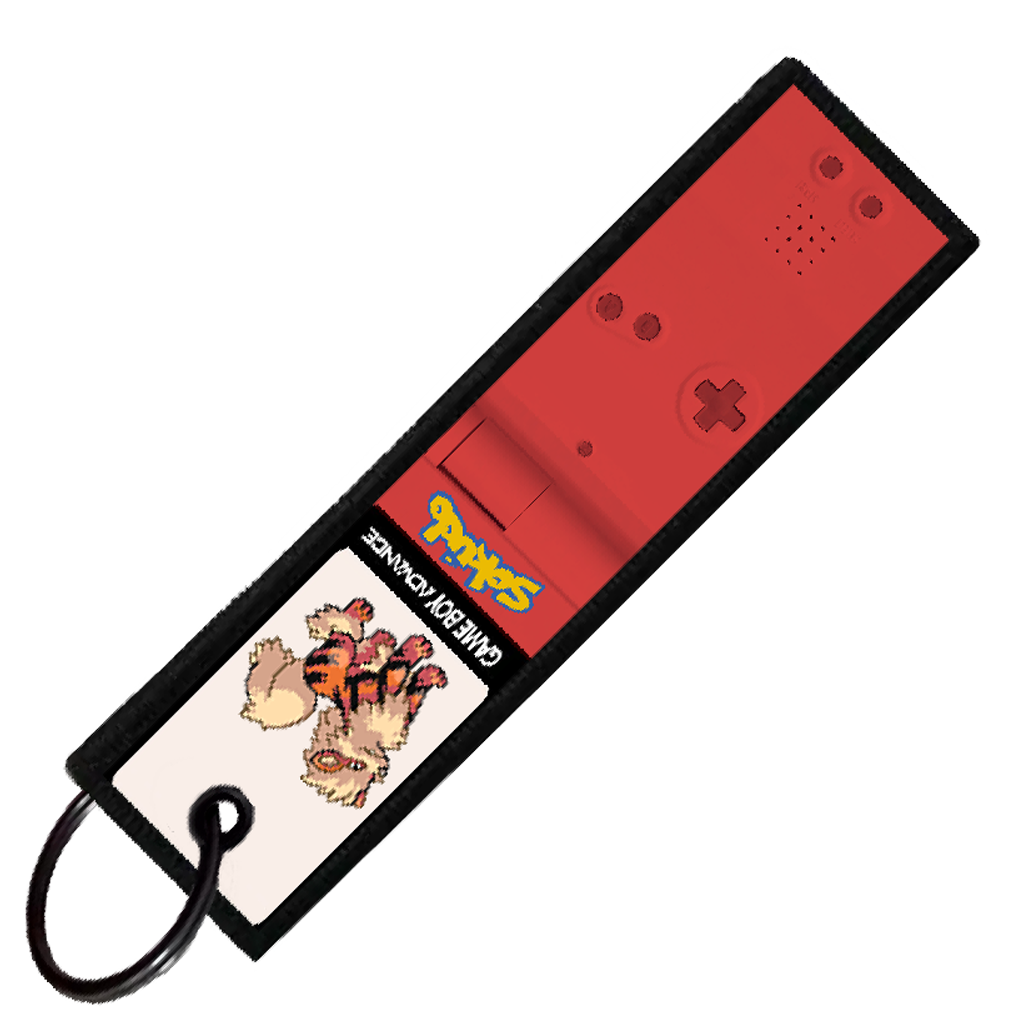 "ARCANINE GAMEBOY" CUSTOM KEY TAG