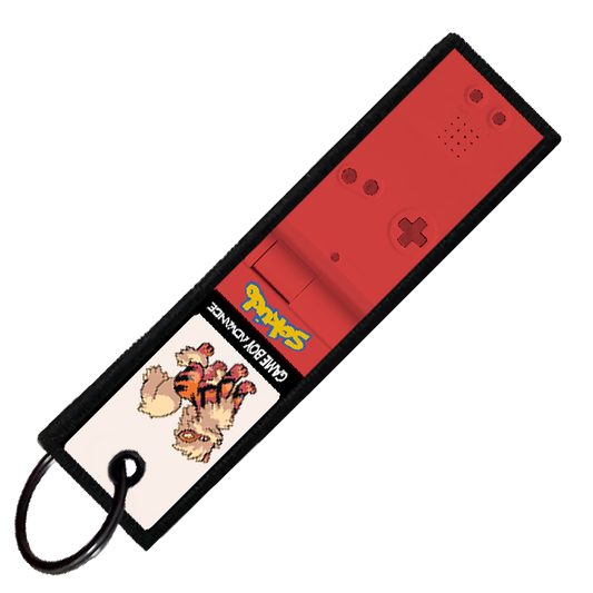 "ARCANINE GAMEBOY" CUSTOM KEY TAG