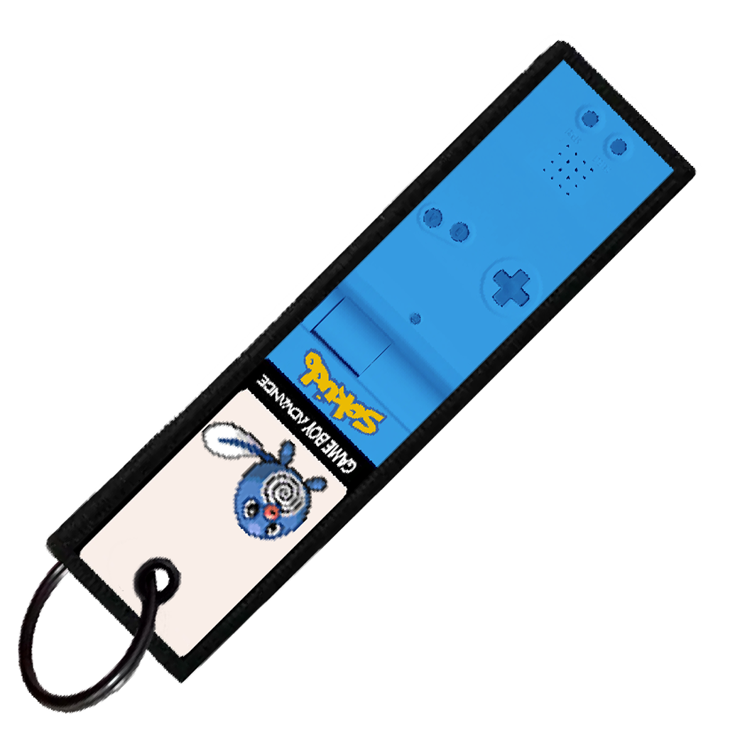 "POLIWAG GAMEBOY" CUSTOM KEY TAG