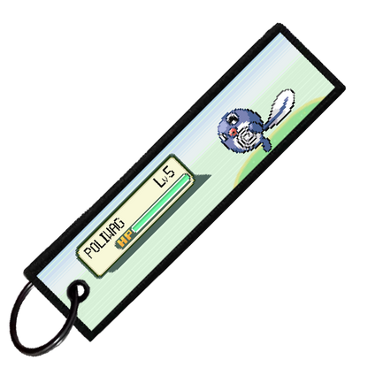 "POLIWAG BATTLE ENCOUNTER" CUSTOM KEY TAG
