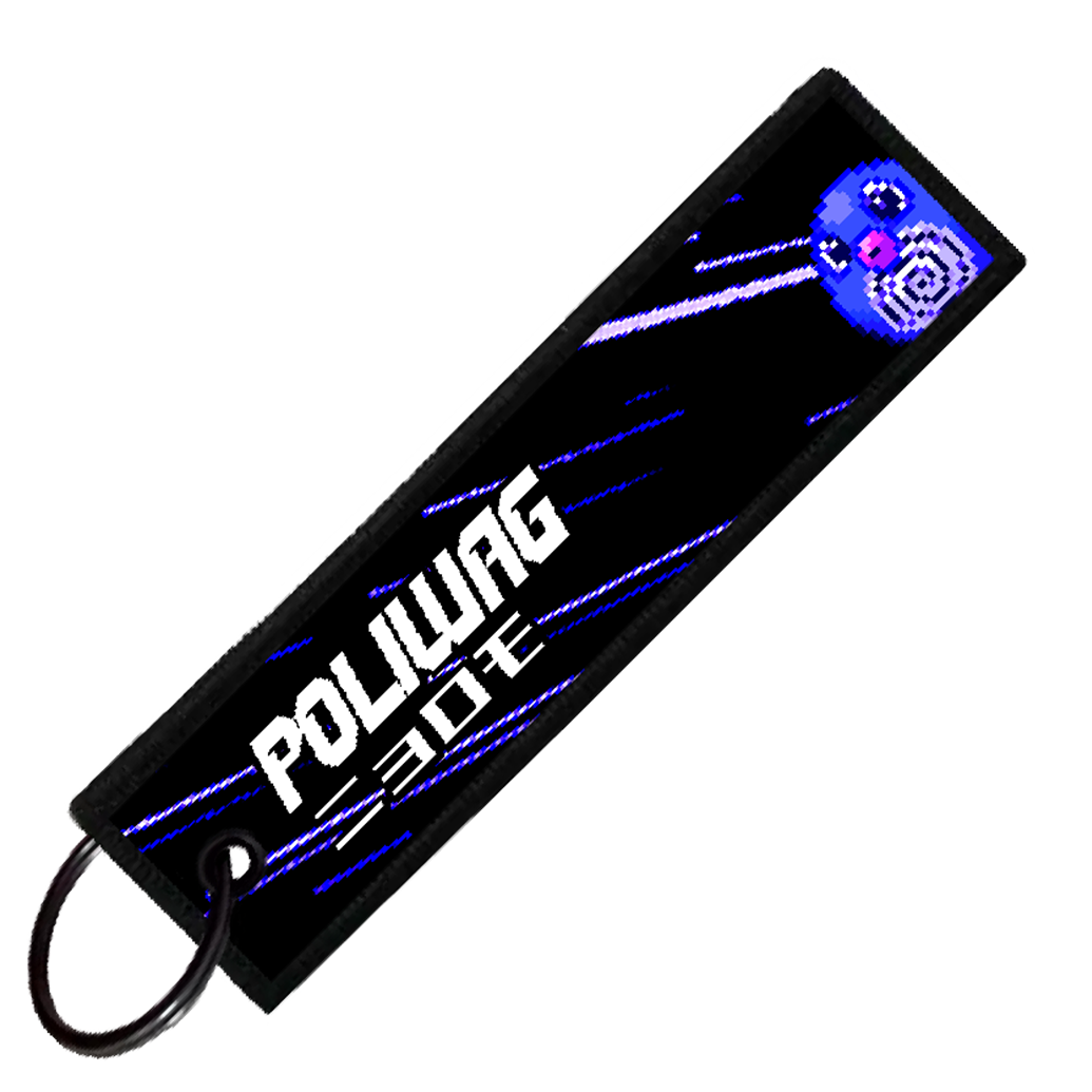 "JAPANESE POLIWAG" CUSTOM KEY TAG
