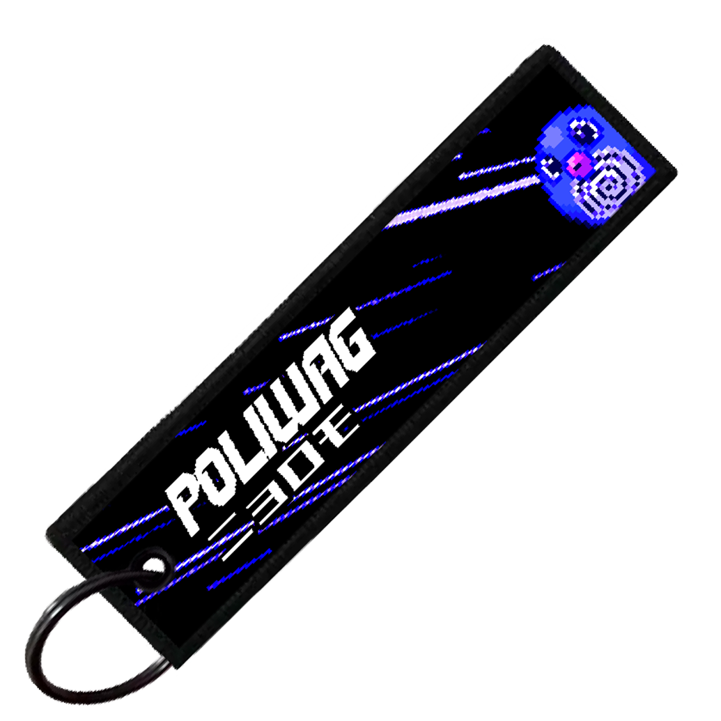 "JAPANESE POLIWAG" CUSTOM KEY TAG