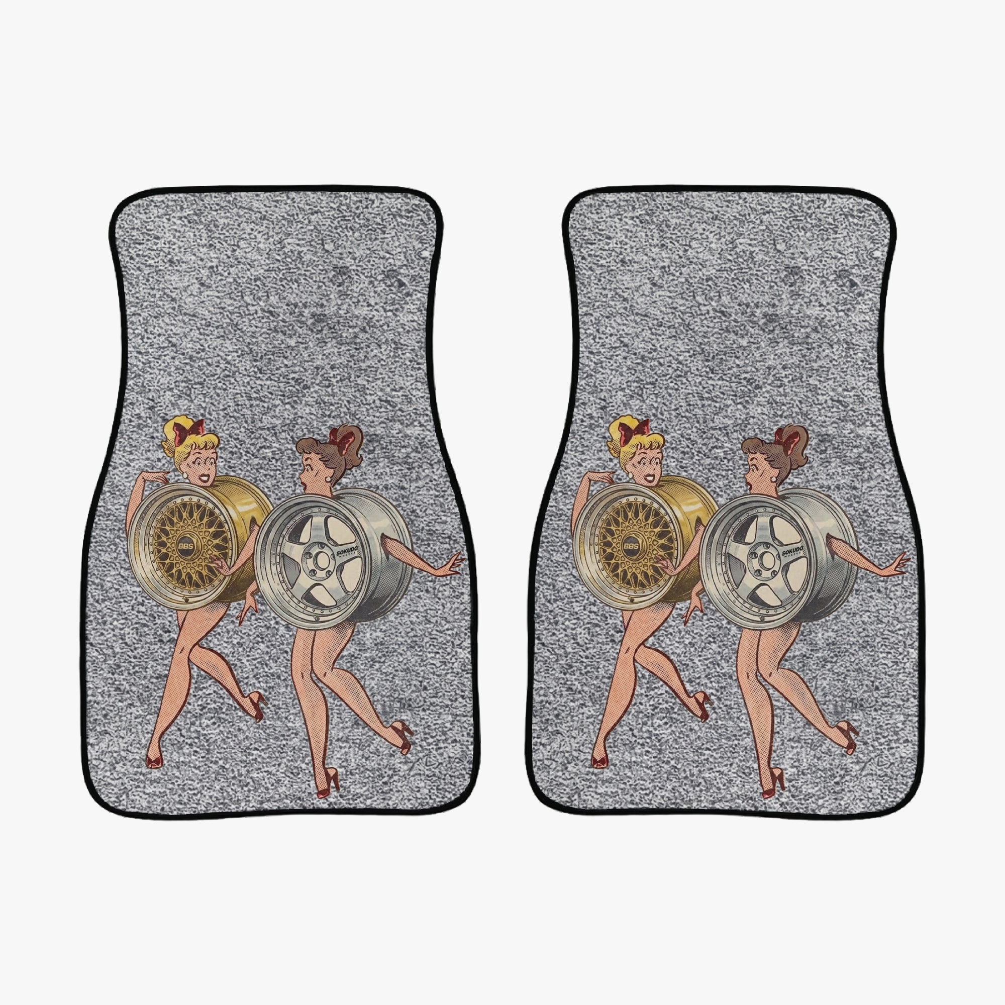 688. Car Floor Mats - 2Pcs