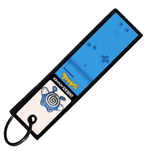 "POLIWHIRL GAMEBOY" CUSTOM KEY TAG