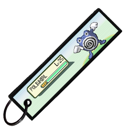 "POLIWHIRL BATTLE ENCOUNTER" CUSTOM KEY TAG