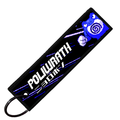 "JAPANESE POLIWRATH" CUSTOM KEY TAG