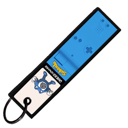 "POLIWRATH GAMEBOY" CUSTOM KEY TAG