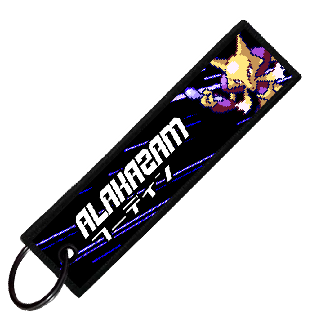 "JAPANESE ALAKAZAM" CUSTOM KEY TAG