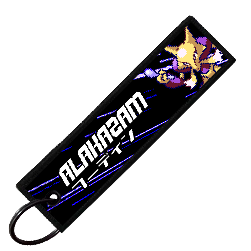"JAPANESE ALAKAZAM" CUSTOM KEY TAG