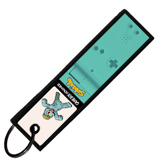 "MACHOP GAMEBOY" CUSTOM KEY TAG