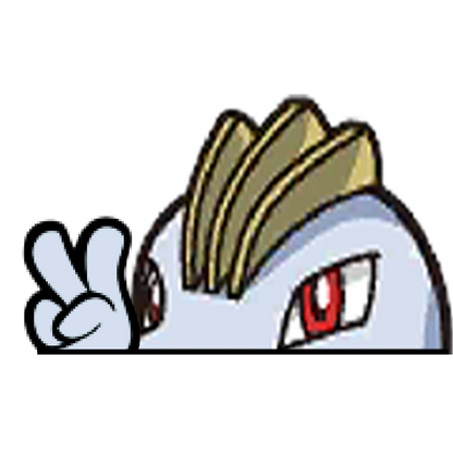"MACHOKE HEAD" WINDOW PEEKER