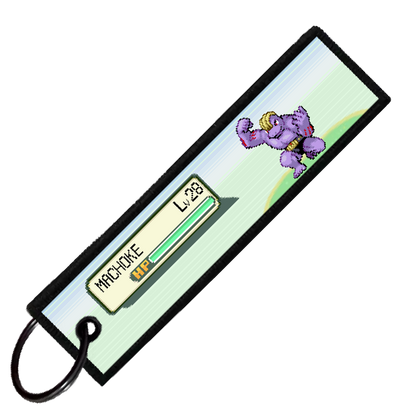 "MACHOKE BATTLE ENCOUNTER" CUSTOM KEY TAG