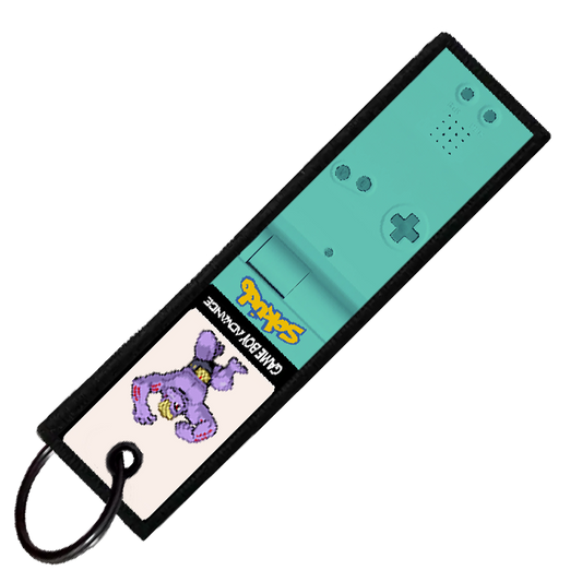 "MACHOKE GAMEBOY" CUSTOM KEY TAG