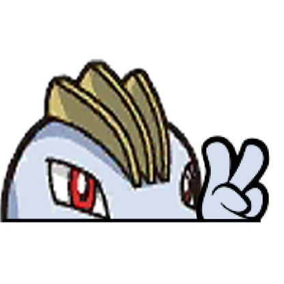 "MACHOKE HEAD" WINDOW PEEKER