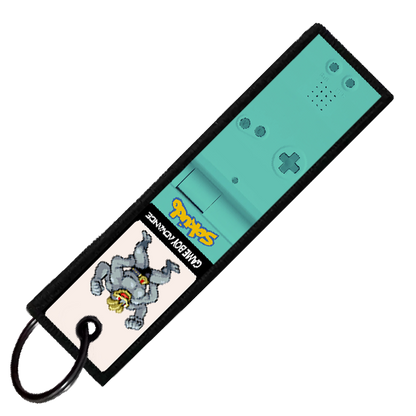 "MACHAMP GAMEBOY" CUSTOM KEY TAG