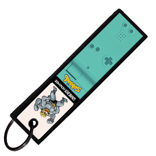 "MACHAMP GAMEBOY" CUSTOM KEY TAG