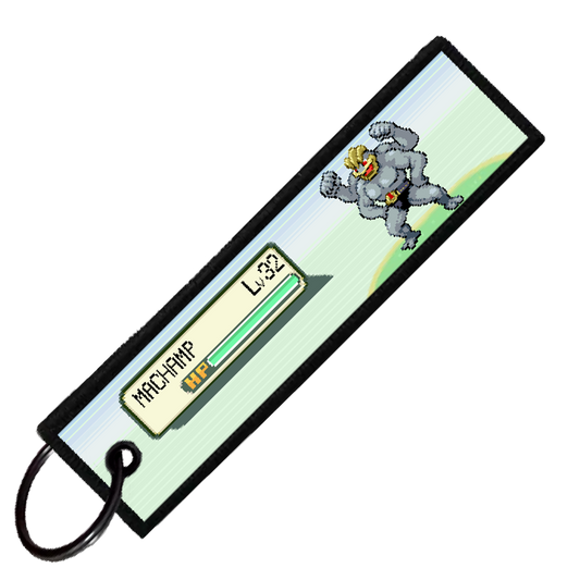 "MACHAMP BATTLE ENCOUNTER" CUSTOM KEY TAG