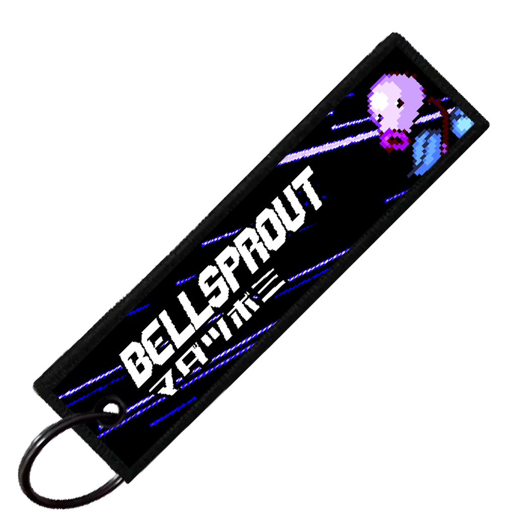 "JAPANESE BELLSPROUT" CUSTOM KEY TAG