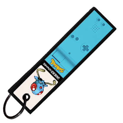 "TENTACOOL GAMEBOY" CUSTOM KEY TAG