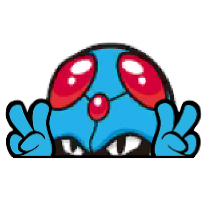 "TENTACRUEL HEAD" WINDOW PEEKER