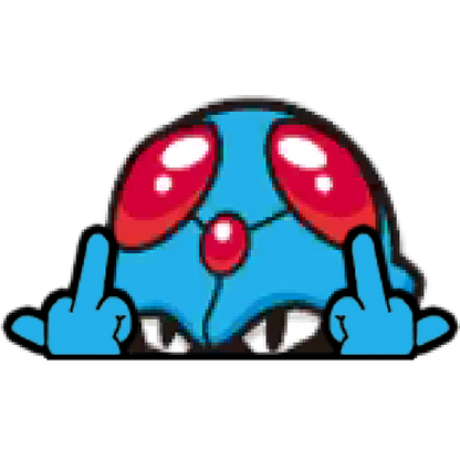"TENTACRUEL HEAD" WINDOW PEEKER