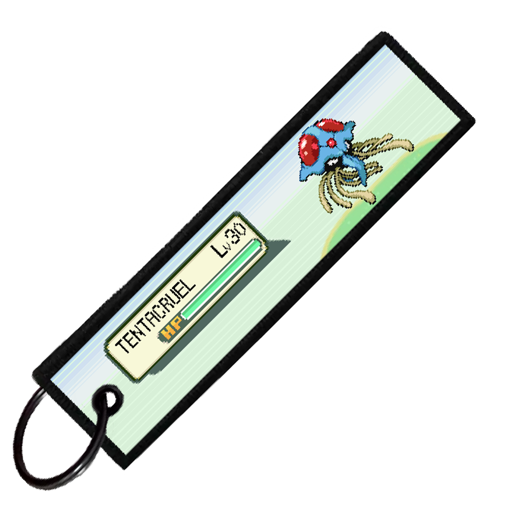 "TENTACRUEL BATTLE ENCOUNTER" CUSTOM KEY TAG