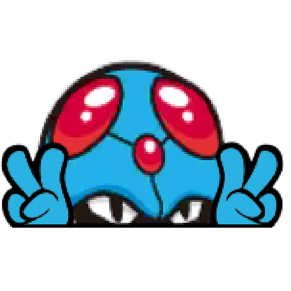 "TENTACRUEL HEAD" WINDOW PEEKER