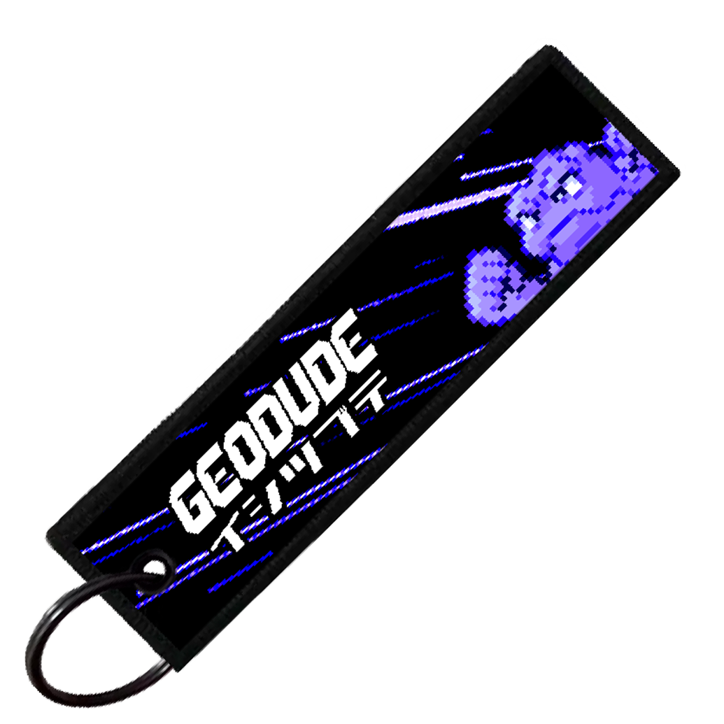 "JAPANESE GEODUDE" CUSTOM KEY TAG