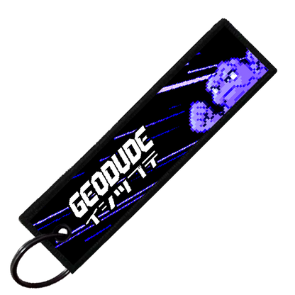 "JAPANESE GEODUDE" CUSTOM KEY TAG