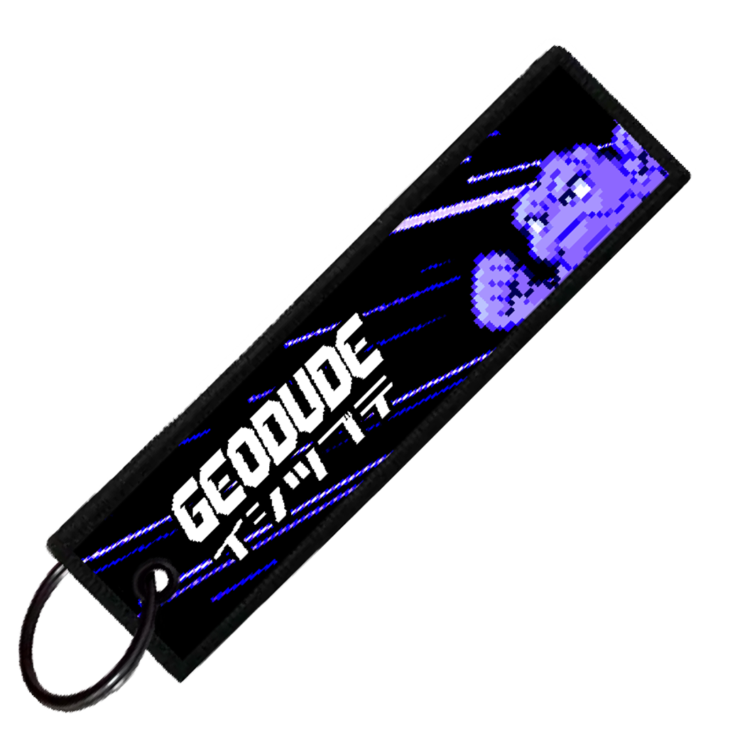 "JAPANESE GEODUDE" CUSTOM KEY TAG