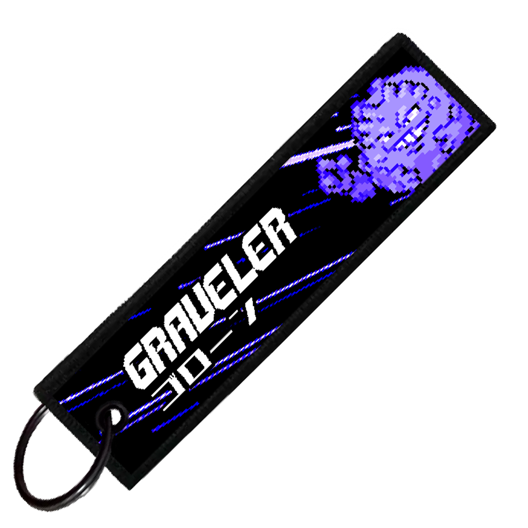 "JAPANESE GRAVELER" CUSTOM KEY TAG