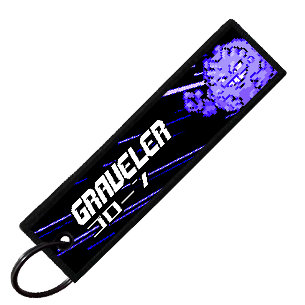 "JAPANESE GRAVELER" CUSTOM KEY TAG