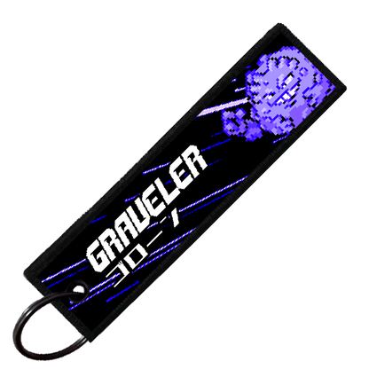 "JAPANESE GRAVELER" CUSTOM KEY TAG