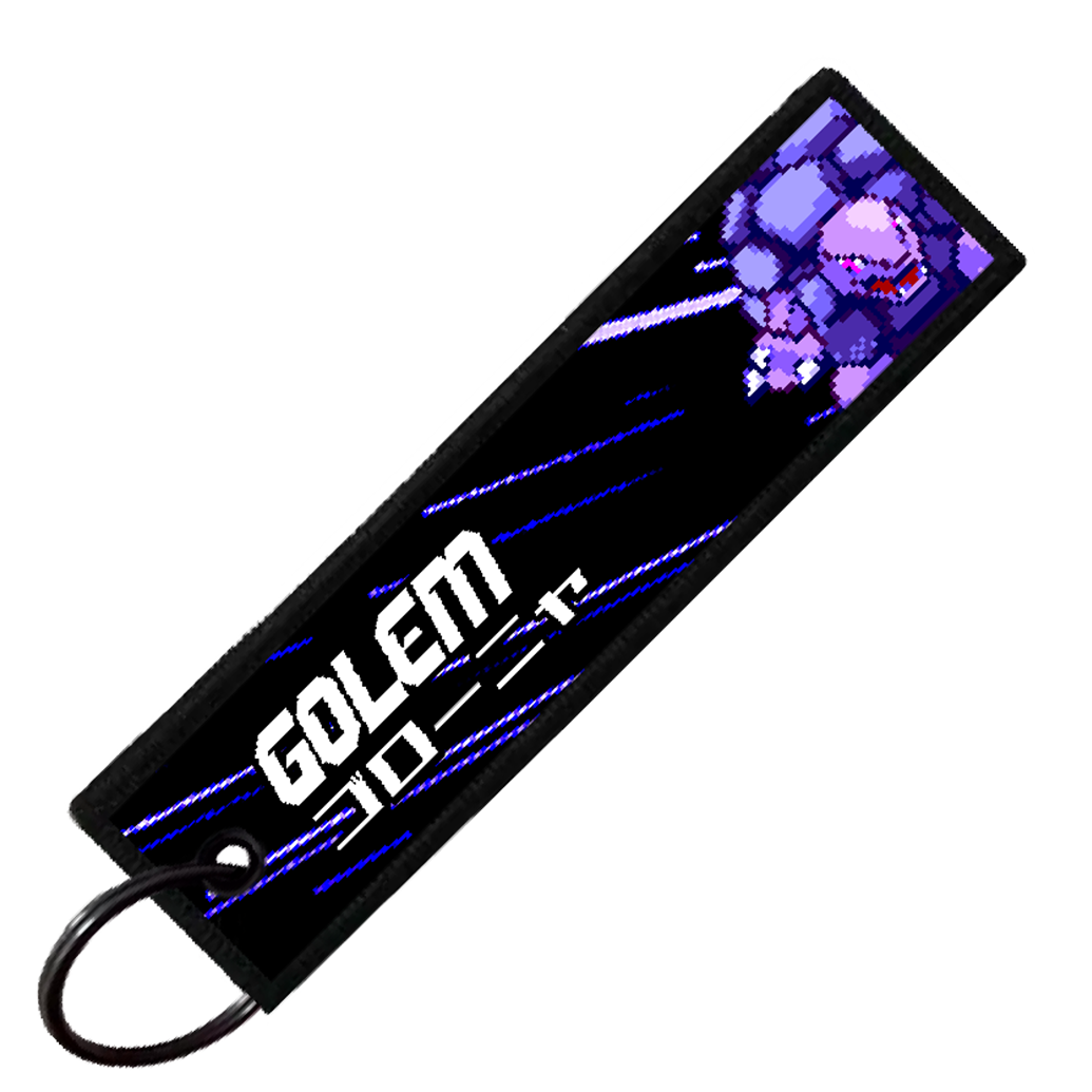 "JAPANESE GOLEM" CUSTOM KEY TAG