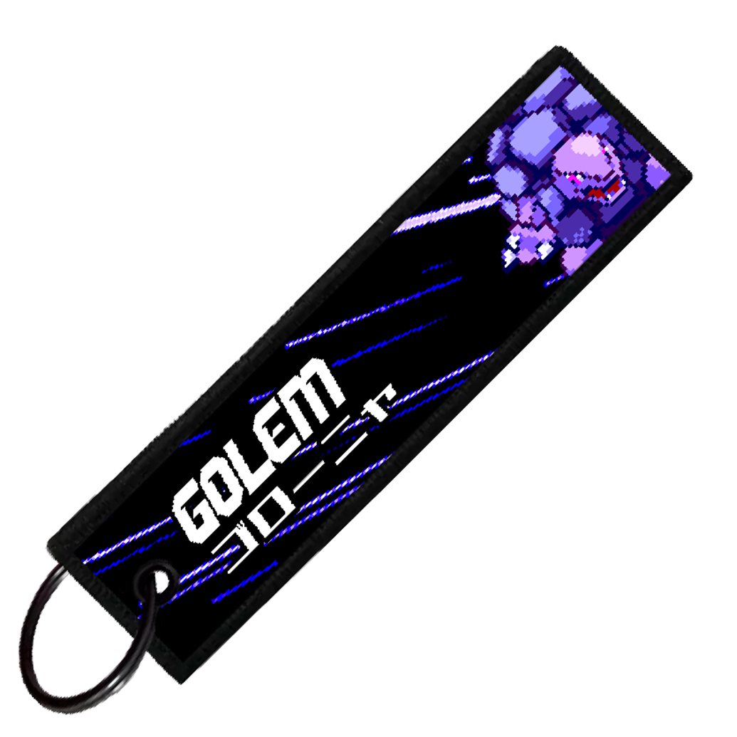 "JAPANESE GOLEM" CUSTOM KEY TAG