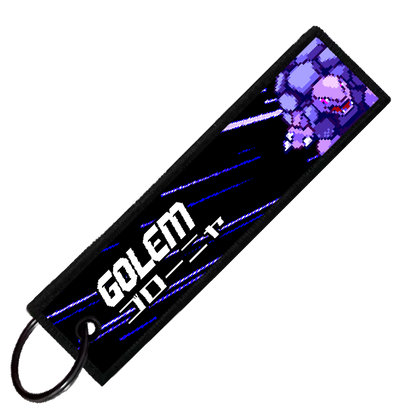 "JAPANESE GOLEM" CUSTOM KEY TAG