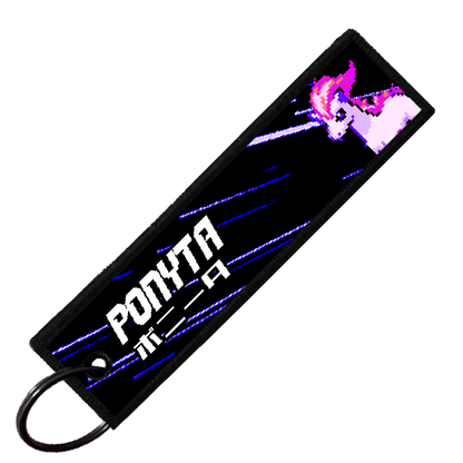 "JAPANESE PONYTA" CUSTOM KEY TAG
