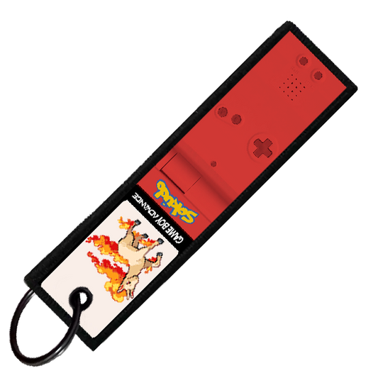 "RAPIDASH GAMEBOY" CUSTOM KEY TAG