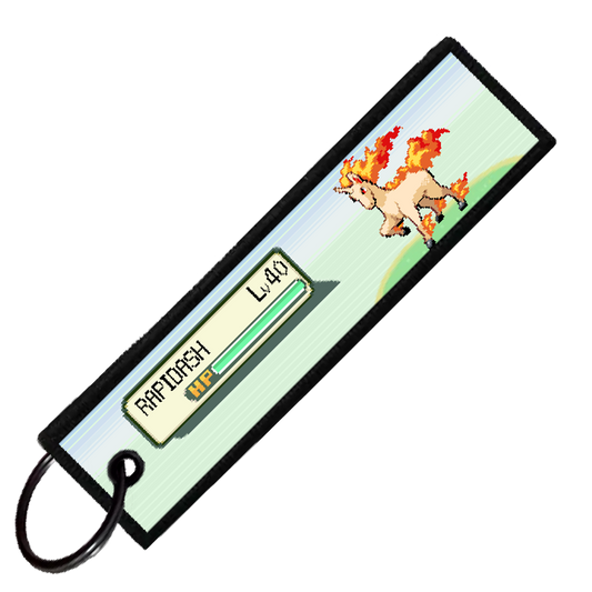 "RAPIDASH BATTLE ENCOUNTER" CUSTOM KEY TAG