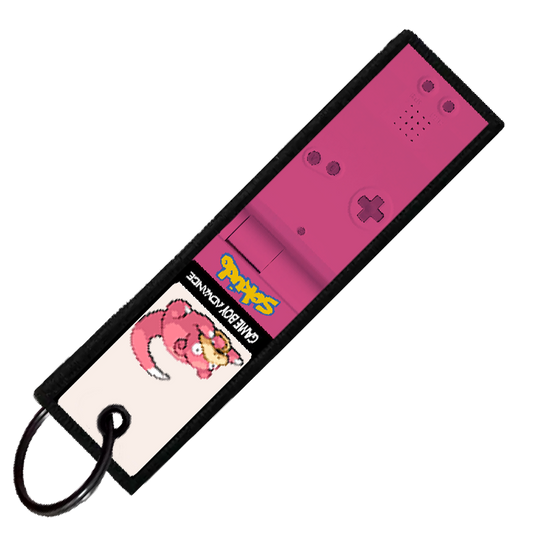 "SLOWPOKE GAMEBOY" CUSTOM KEY TAG