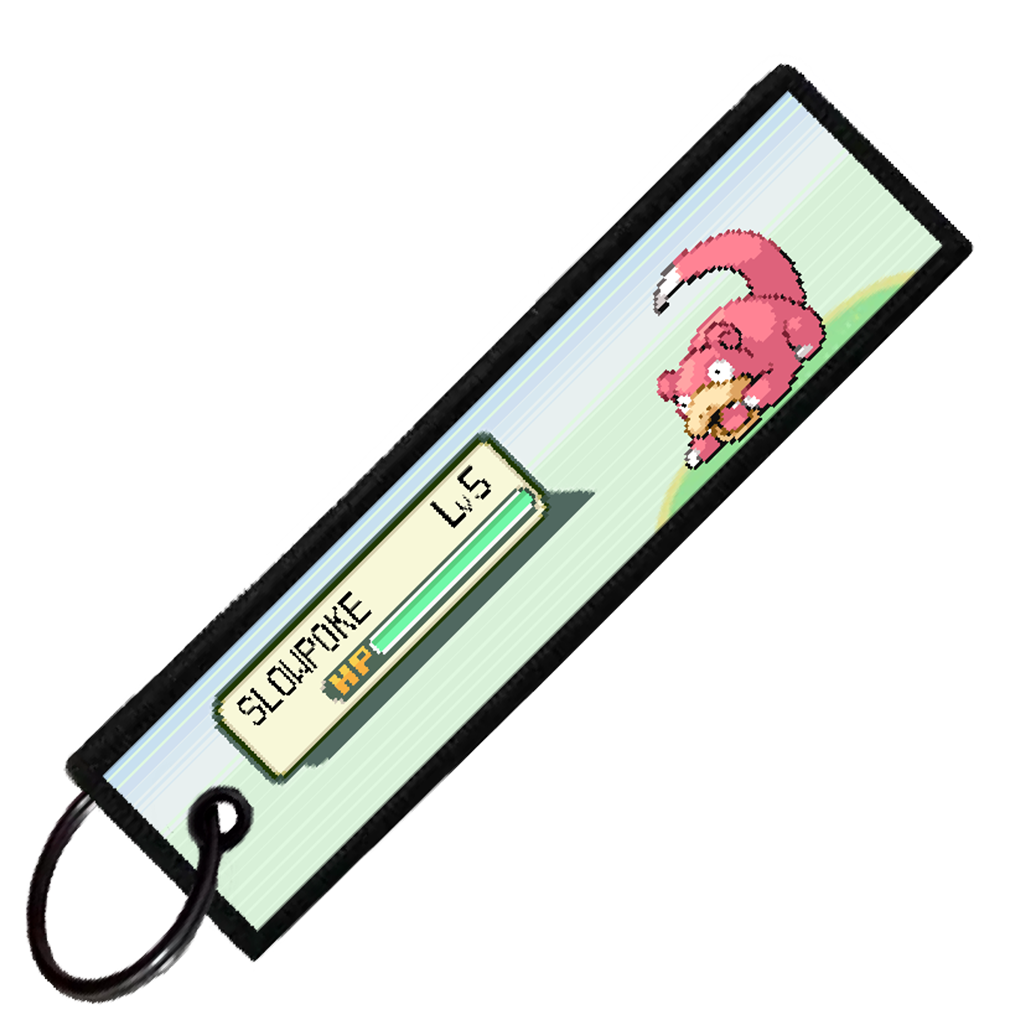 "SLOWPOKE BATTLE ENCOUNTER" CUSTOM KEY TAG