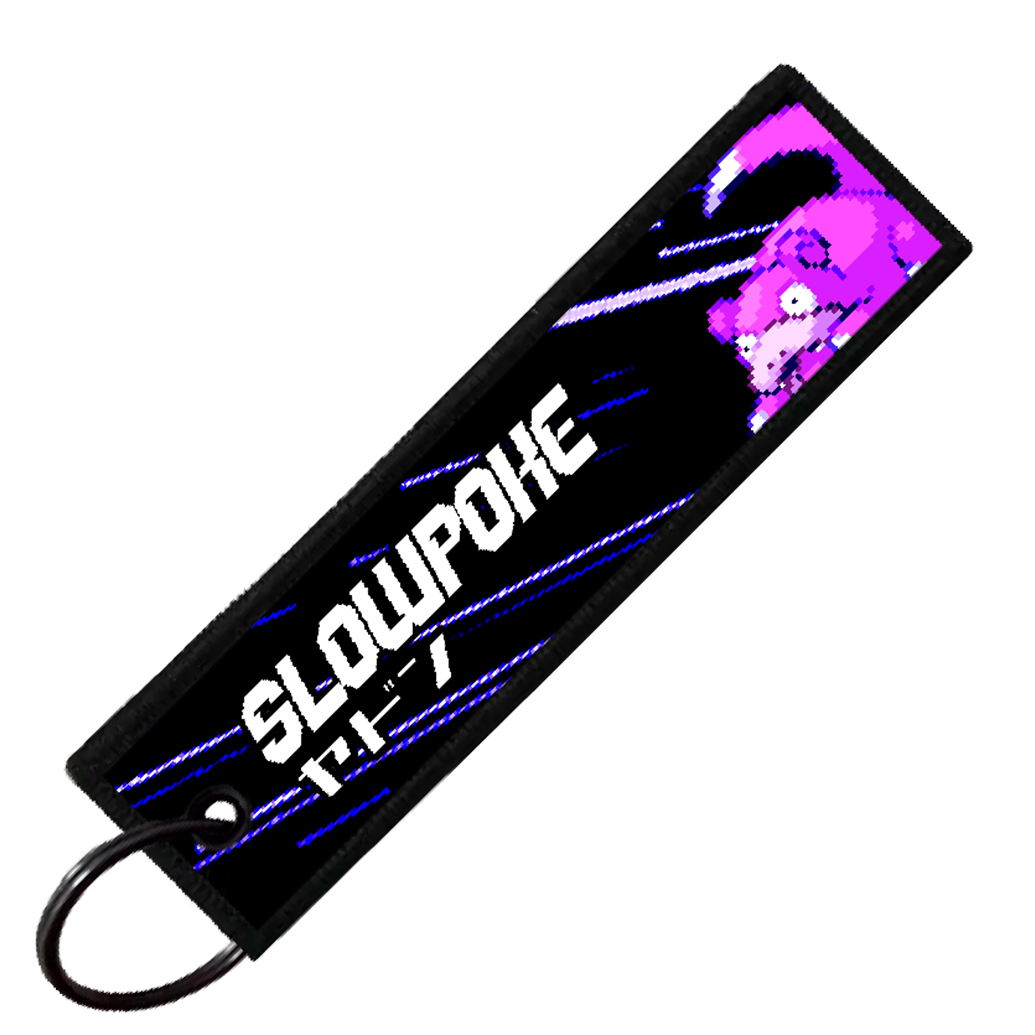 "JAPANESE SLOWPOKE" CUSTOM KEY TAG