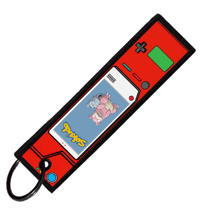 "SLOWBRO POKEDEX" CUSTOM KEY TAG