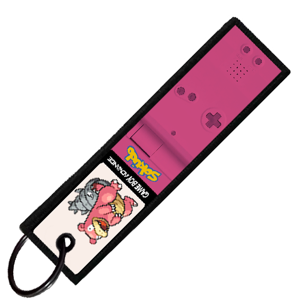 "SLOWBRO GAMEBOY" CUSTOM KEY TAG