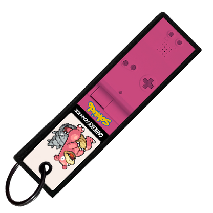 "SLOWBRO GAMEBOY" CUSTOM KEY TAG
