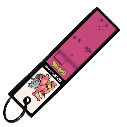 "SLOWBRO GAMEBOY" CUSTOM KEY TAG