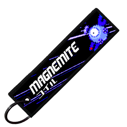 "JAPANESE MAGNEMITE" CUSTOM KEY TAG