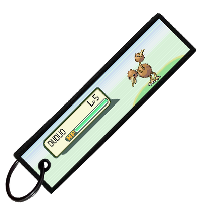 "DODUO BATTLE ENCOUNTER" CUSTOM KEY TAG