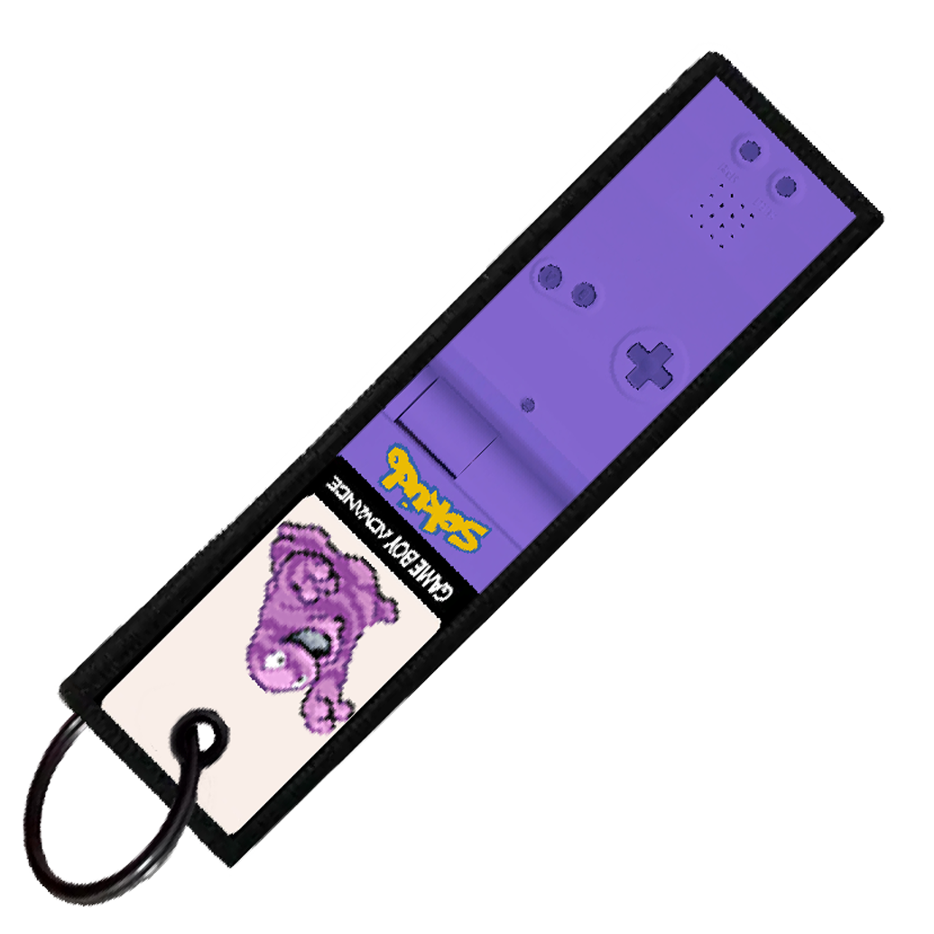 "GRIMER GAMEBOY" CUSTOM KEY TAG